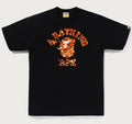 A BATHING APE SPLASH CAMO COLLEGE TEE