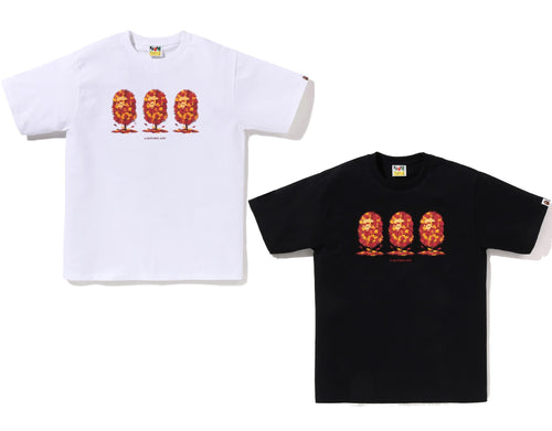 A BATHING APE JAPAN AUTUMN APE HEAD TEE