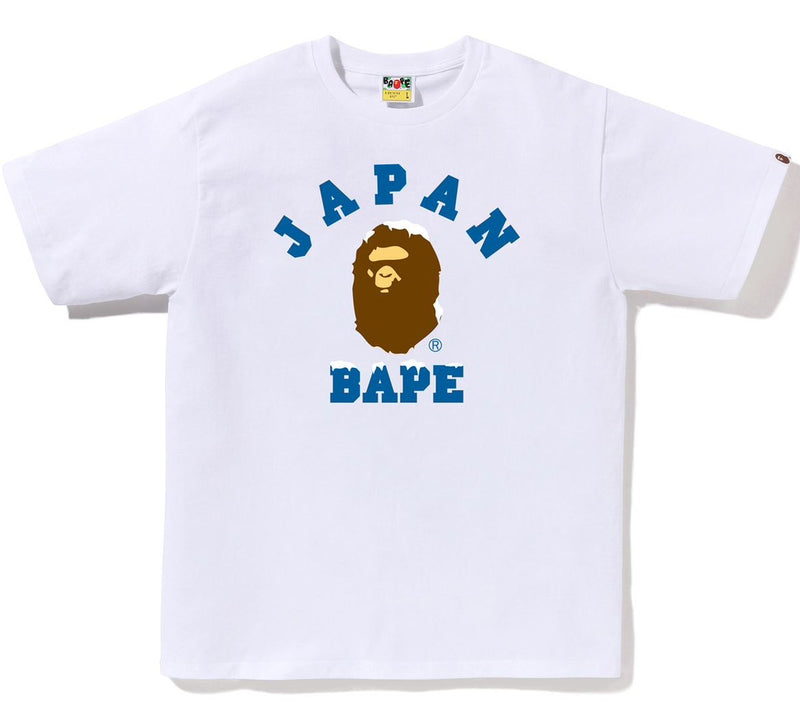 A BATHING APE JAPAN CITY COLLEGE TEE ( Japan Limited )