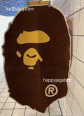 A BATHING APE APE HEAD RUG MAT ( L )