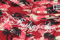 A BATHING APE PLAM TREE CAMO RELAXED FIT BEACH SHORTS