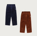 A BATHING APE CORDUROY ELASTICATED RELAXED FIT PANTS