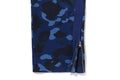 A BATHING APE COLOR CAMO METAL LOGO RELAXED FIT TRACK SWEAT PANTS