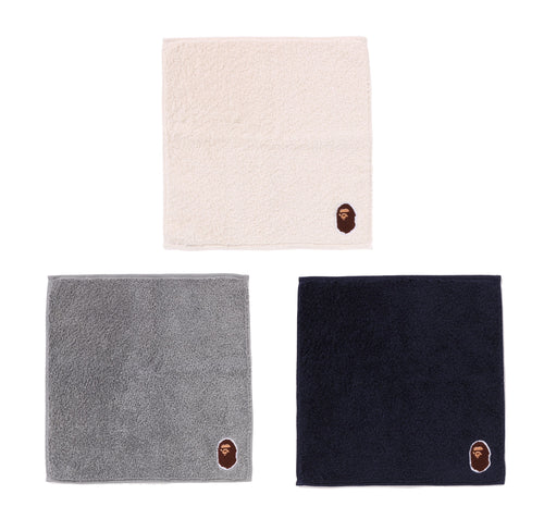 A BATHING APE APE HEAD HAND TOWEL
