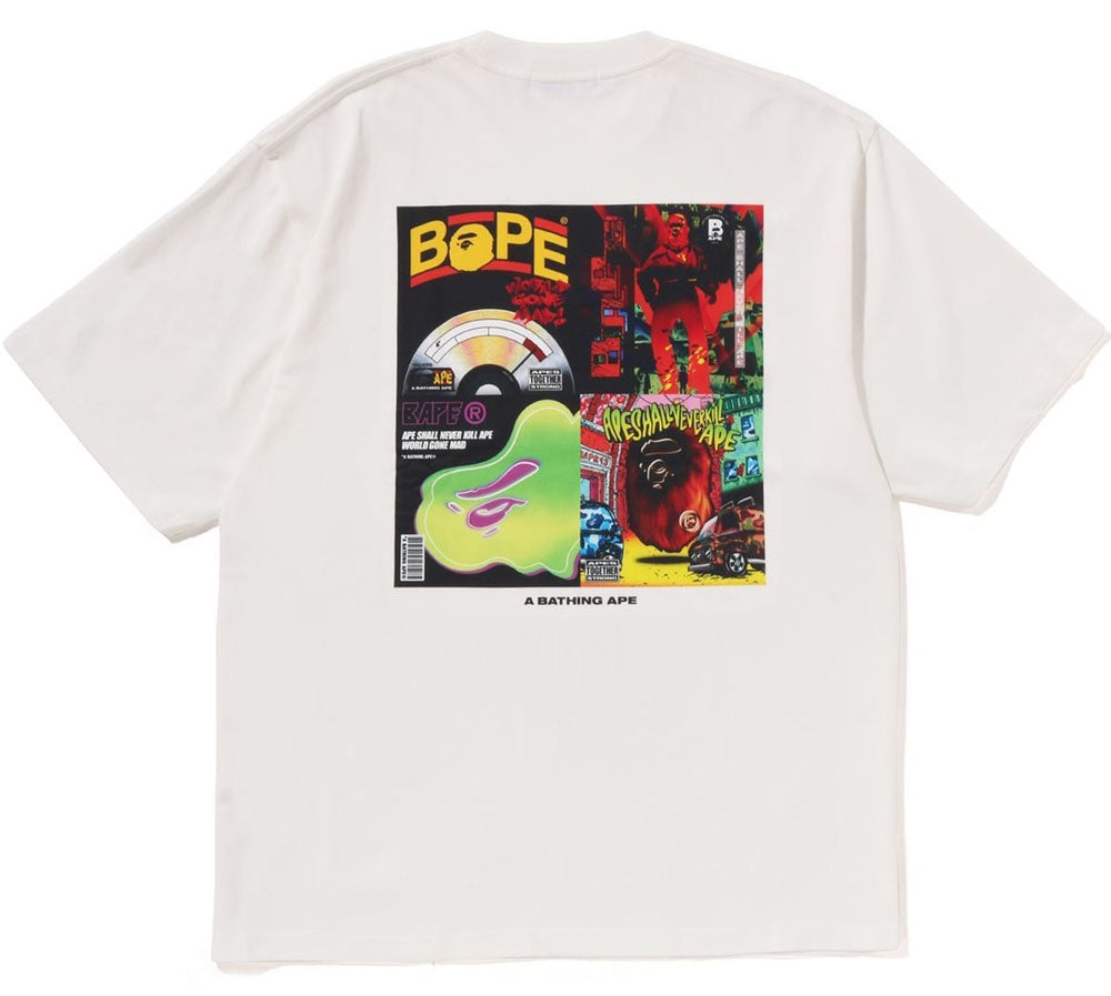 A BATHING APE BAPE ALBUM MONOGRAM TEE