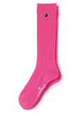 A BATHING APE Ladies' APE HEAD ONE POINT SOCKS