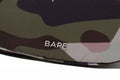 A BATHING APE Ladies' STA OVER PRINT 1ST CAMO QUILTING MOON SHAPE BAG