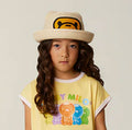 A BATHING APE BAPE KIDS ABC CAMO MILO FACE BLADE HAT