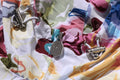A BATHING APE ART CAMO HOODIED JACKET