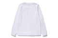 A BATHING APE Ladies' ONE POINT L/S TEE
