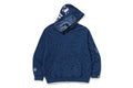 A BATHING APE CLOUD CAMO TIGER UPCYCLED RELAXED FIT FULL ZIP HOODIE