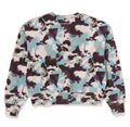 A BATHING APE Ladies' MAP CAMO CREWNECK SWEAT SHIRT