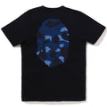 A BATHING APE Ladies' COLOR CAMO BIG APE HEAD TEE