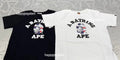 A BATHING APE BAPE KIDS STA STRIKE CAMO COLLEGE TEE