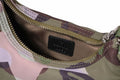 A BATHING APE Ladies' STA OVER PRINT 1ST CAMO QUILTING MOON SHAPE BAG