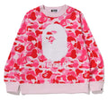 A BATHING APE ABC CAMO BY BATHING APE CREWNECK SWEAT SHIRT