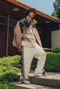 A BATHING APE JERSEY TRACK PANTS