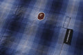 A BATHING APE OMBRE CHECK RELAXED FIT SS SHIRT