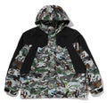 A BATHING APE HYBRID CAMO SNOWBOARD JACKET