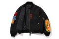 A BATHING APE Ladies' SHARK MA-1 JACKET