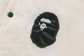 A BATHING APE TONAL SOLID CAMO PADDED VARSITY JACKET