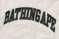 A BATHING APE TONAL SOLID CAMO PADDED VARSITY JACKET