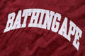 A BATHING APE TONAL SOLID CAMO PADDED VARSITY JACKET