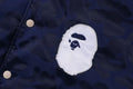 A BATHING APE TONAL SOLID CAMO PADDED VARSITY JACKET
