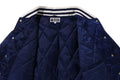 A BATHING APE TONAL SOLID CAMO PADDED VARSITY JACKET