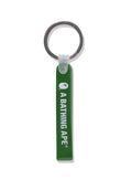 A BATHING APE BAPE RUBBER LOOP KEYCHAIN