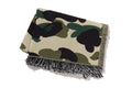 A BATHING APE 1ST CAMO JACQUARD BLANKET
