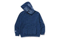 A BATHING APE CLOUD CAMO TIGER UPCYCLED RELAXED FIT FULL ZIP HOODIE