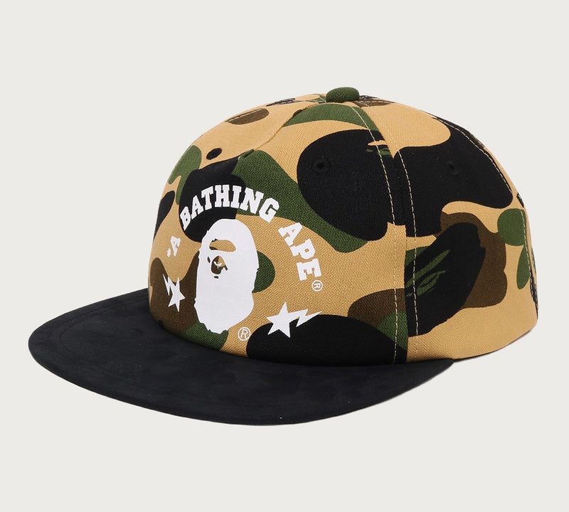 A BATHING APE 1ST CAMO PANEL CAP