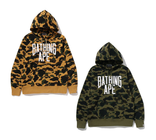 A BATHING APE 1ST CAMO PULLOVER HOODIE