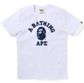 A BATHING APE Ladies' COLOR CAMO COLLEGE TEE