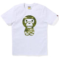 A BATHING APE Ladies' MULTI PIXEL CAMO BIG BABY MILO TEE