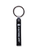 A BATHING APE BAPE RUBBER LOOP KEYCHAIN