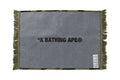 A BATHING APE 1ST CAMO JACQUARD RUG