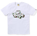 A BATHING APE Ladies' ABC CAMO MILO ON BAPE TEE