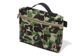 A BATHING APE ABC CAMO MUSIC POUCH