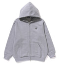 A BATHING APE METAL ONE POINT FULL ZIP HOODIE
