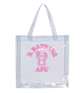 A BATHING APE Ladies' BABY LISA ABC CAMO PVC BAG