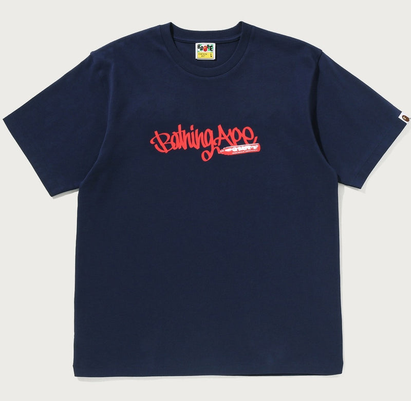 A BATHING APE BAPE MARKER PEN MOTIF TEE