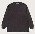 A BATHING APE GARMENT DYED ONE POINT RELAXED FIT LS TEE