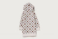 A BATHING APE BAPE KIDS MILOGRAM SWEETS PATTERN HOODIE DRESS