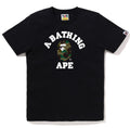 A BATHING APE Ladies' 1ST CAMO COLLEGE TEE