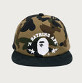 A BATHING APE 1ST CAMO PANEL CAP