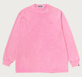 A BATHING APE GARMENT DYED ONE POINT RELAXED FIT LS TEE