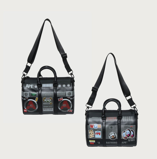 A BATHING APE BOOMBOX SHOULDER BAG