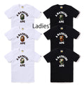 A BATHING APE Ladies' 1ST CAMO COLLEGE TEE